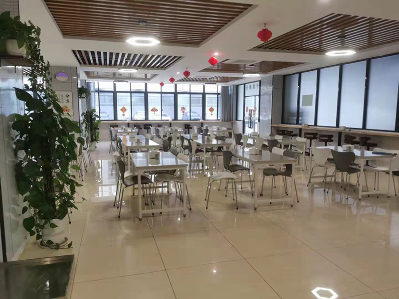立訊智造員工餐廳投入新藍(lán)智慧餐臺結(jié)算系統(tǒng)