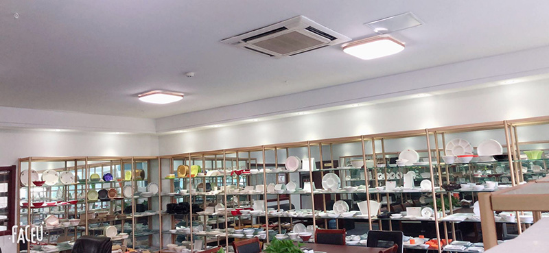 蘇州新藍科技密胺餐具及密胺餐具展廳展示，歡迎新老客戶前來選購