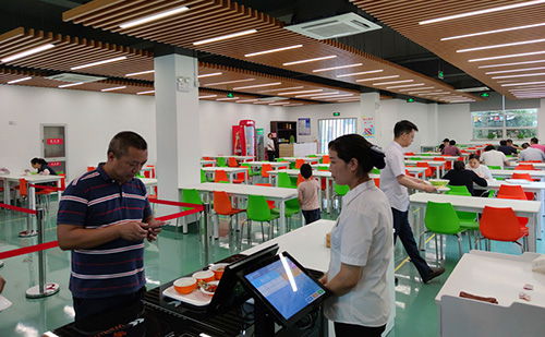 聯(lián)發(fā)工業(yè)園上線新藍(lán)云智慧餐廳